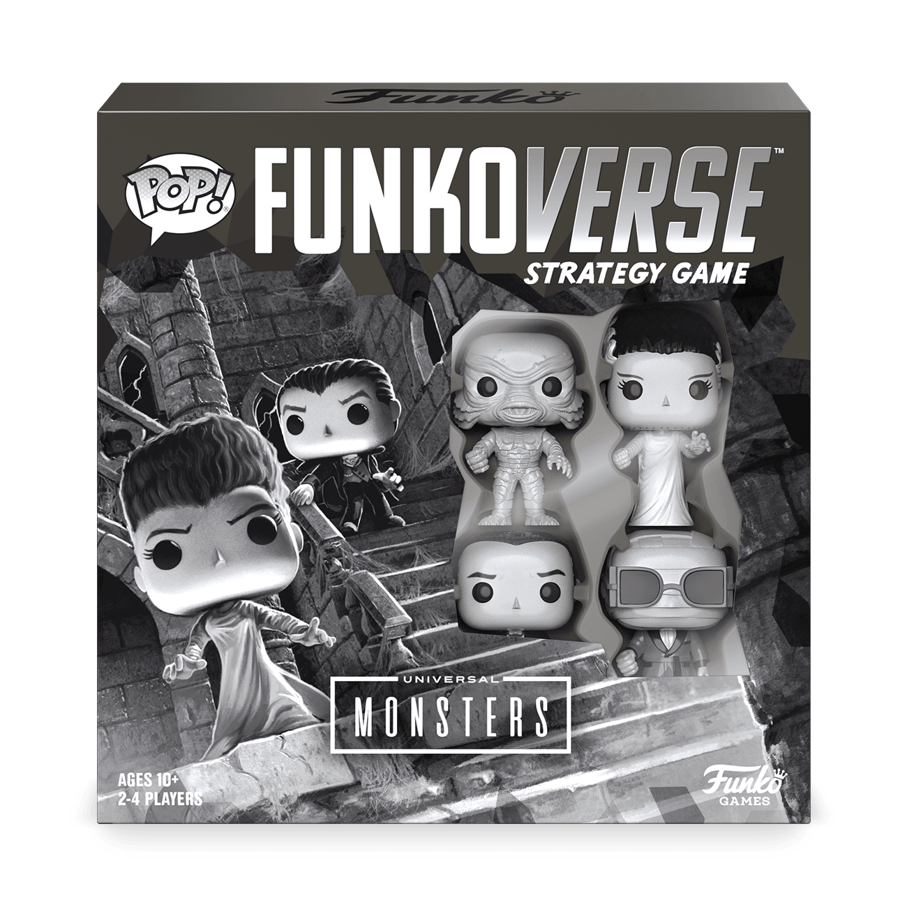 Pop Funkoverse Strategy Game: Universal Monsters 100 Base set - Oddball Games