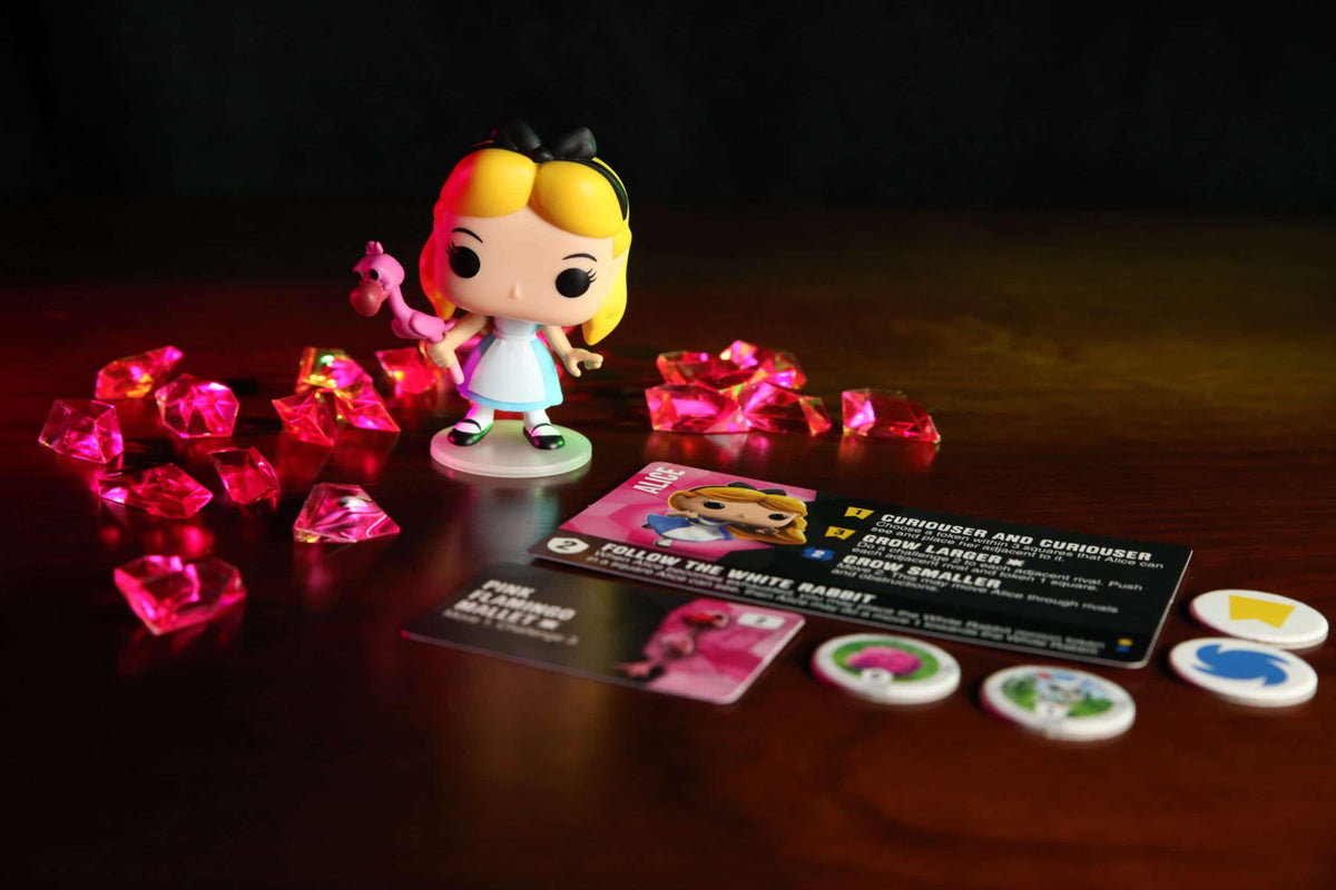 Pop Funkoverse Strategy Game: Alice In Wonderland 100 set - Oddball Games