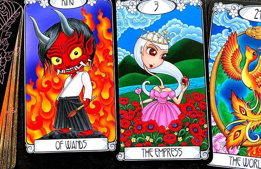 Cute and Creepy Tarot from Art By Misha - Oddball Games