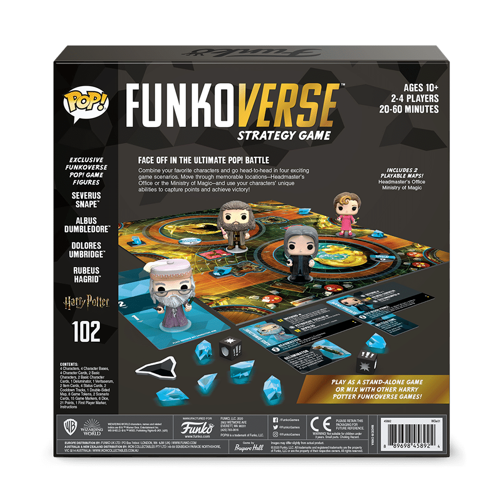 Pop Funkoverse Strategy Game: Harry Potter 102 Base set - Oddball Games